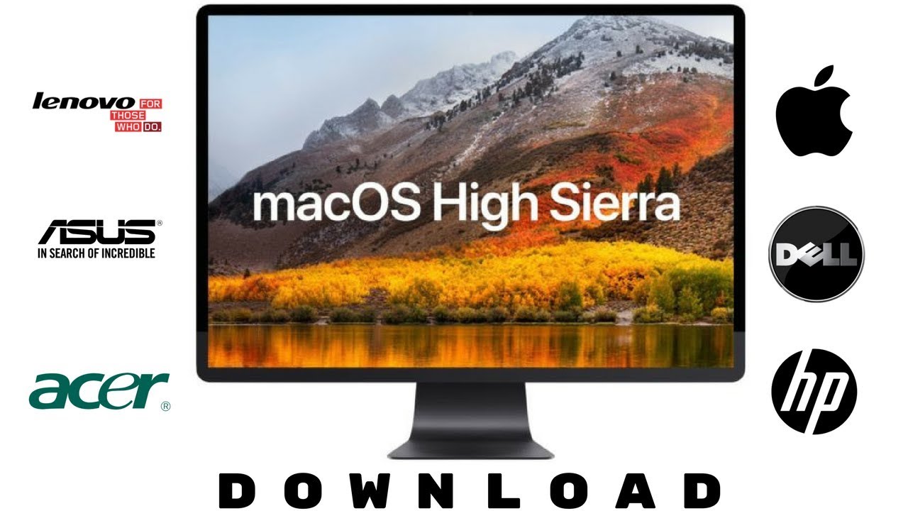 mac os high sierra download iso bootable
